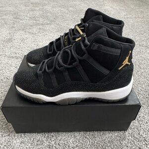 Black and Gold Limited Edition Jordan 11 Retro
